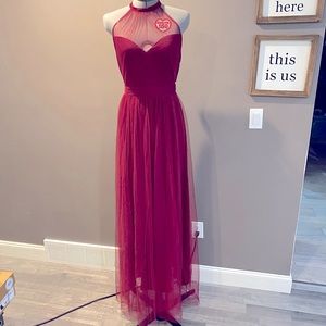 Fashion Nova Halter Maxi Dress